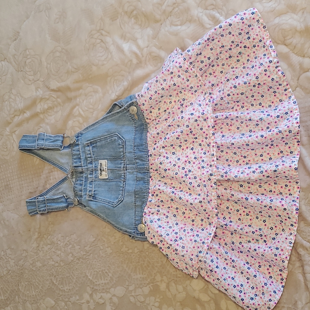 Girl's overall dress
